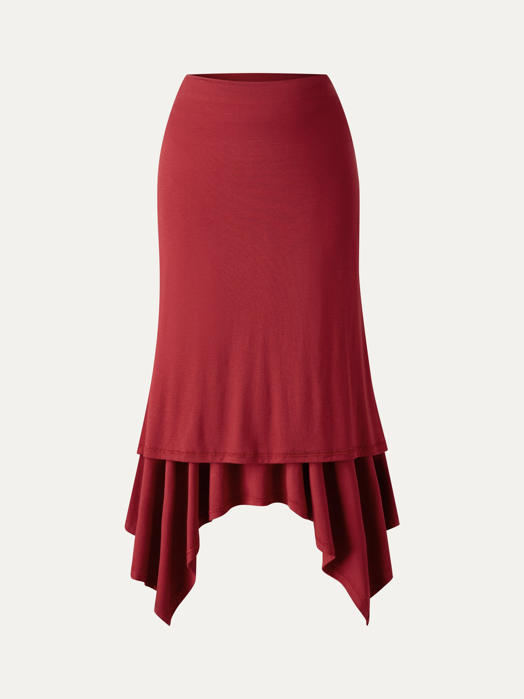 CoolTouch Handkerchief Hem Ankled Skirt