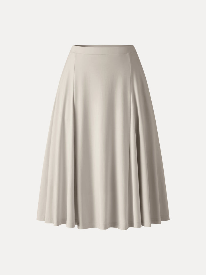 CoolTouch Midi Circle Flare Skirt with Pockets