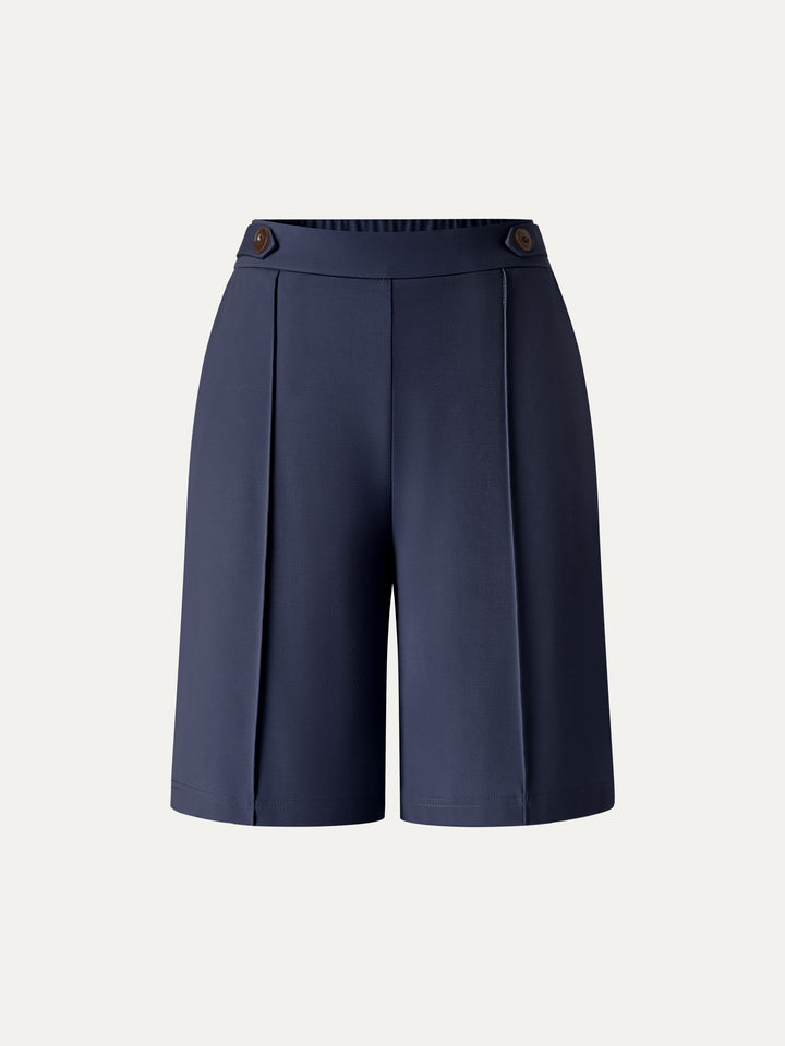 Bamboo Ponte Essential Shorts with Pockets