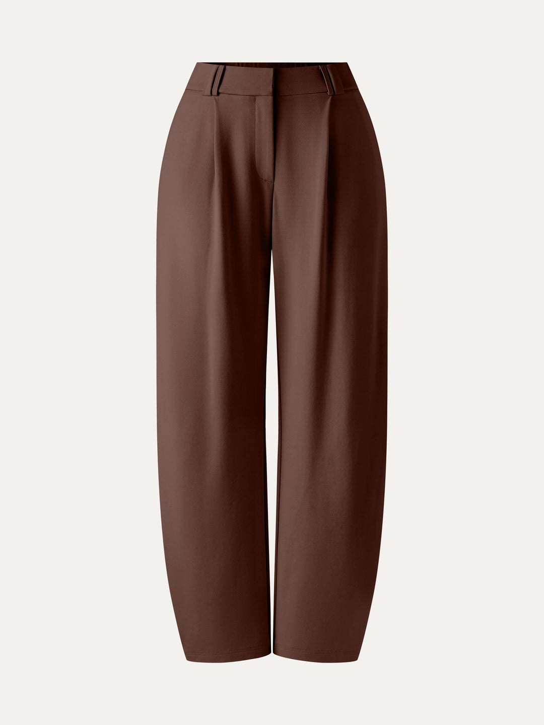 CoolTouch Stretch Ponte High Rise Cropped Barrel Pants
