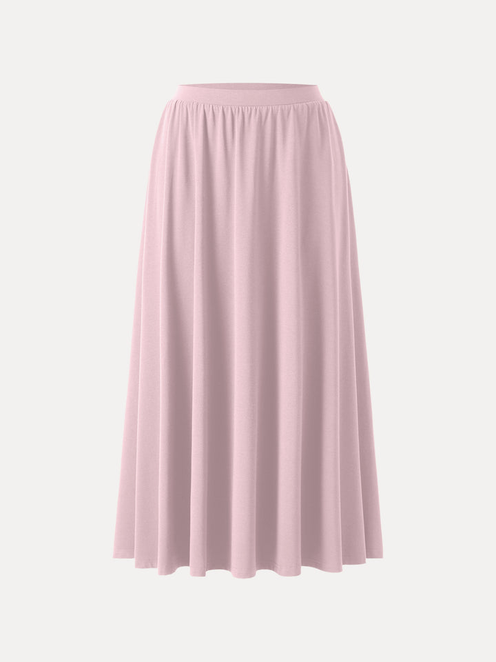 Maxi Umbrella Skirt with Pockets