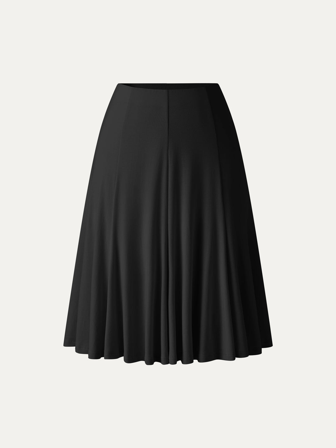 Lyocell Mermaid Hem Knee-Length Skirt
