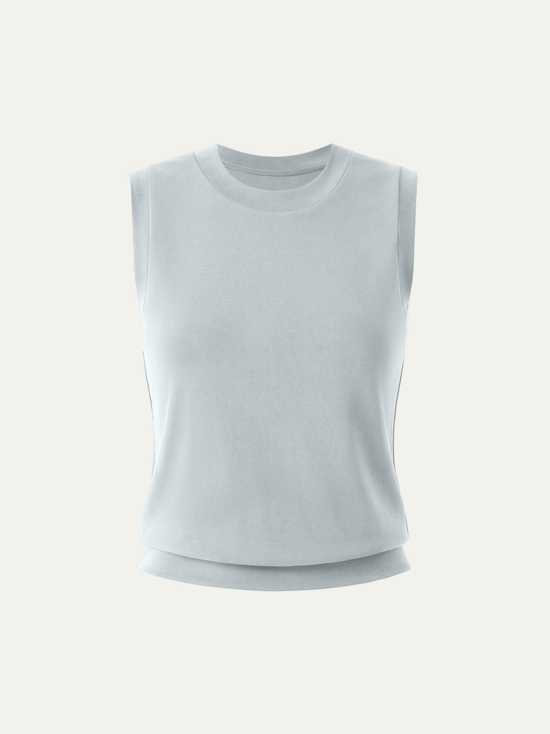 Sandwashed Crew Neck Top