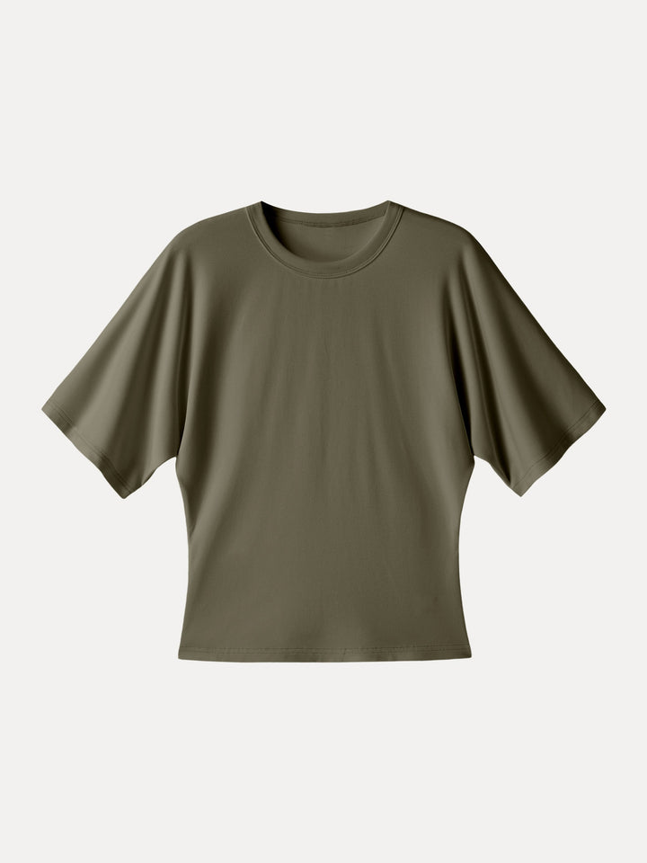 Elevated Cotton-Blend Essential Tee