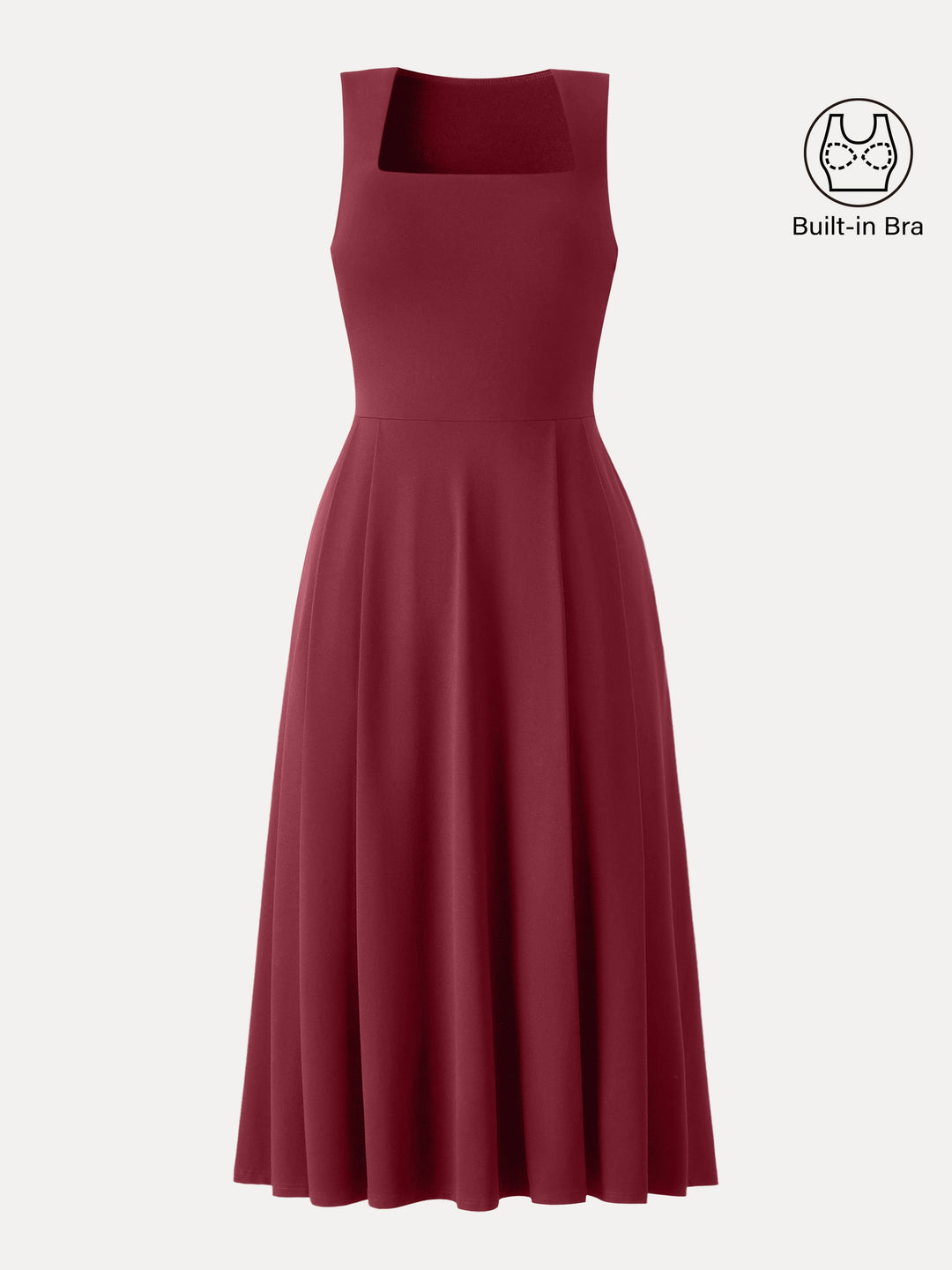 The Anytime Little Black Bra Dress with Pockets