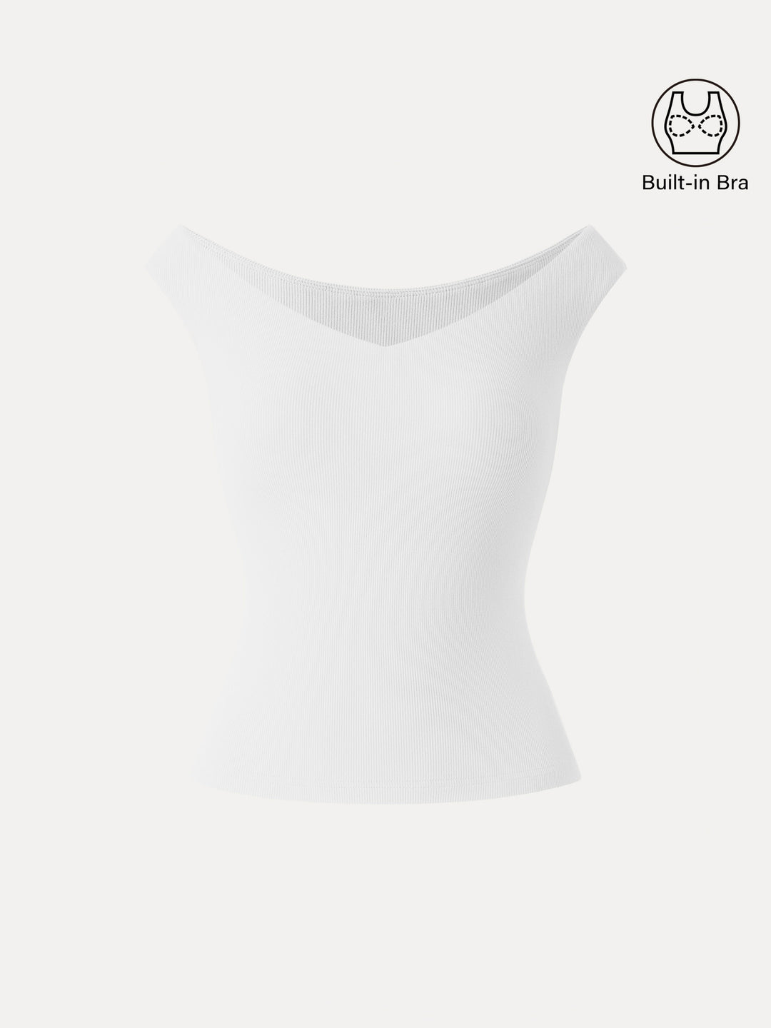Essential V-neck New Airy Bra Top