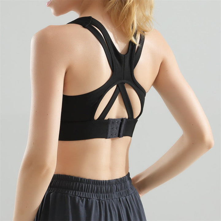 Women's Backless Yoga Vest - Strappy Sports Tank Top