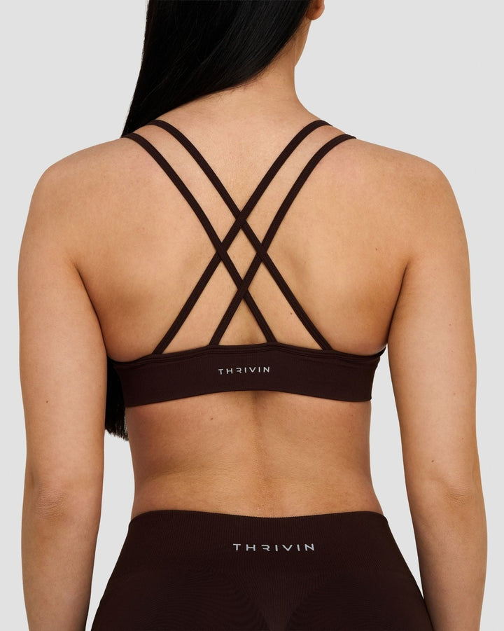 Elevate™ Sculpting Seamless High Apex Bra | Coffee