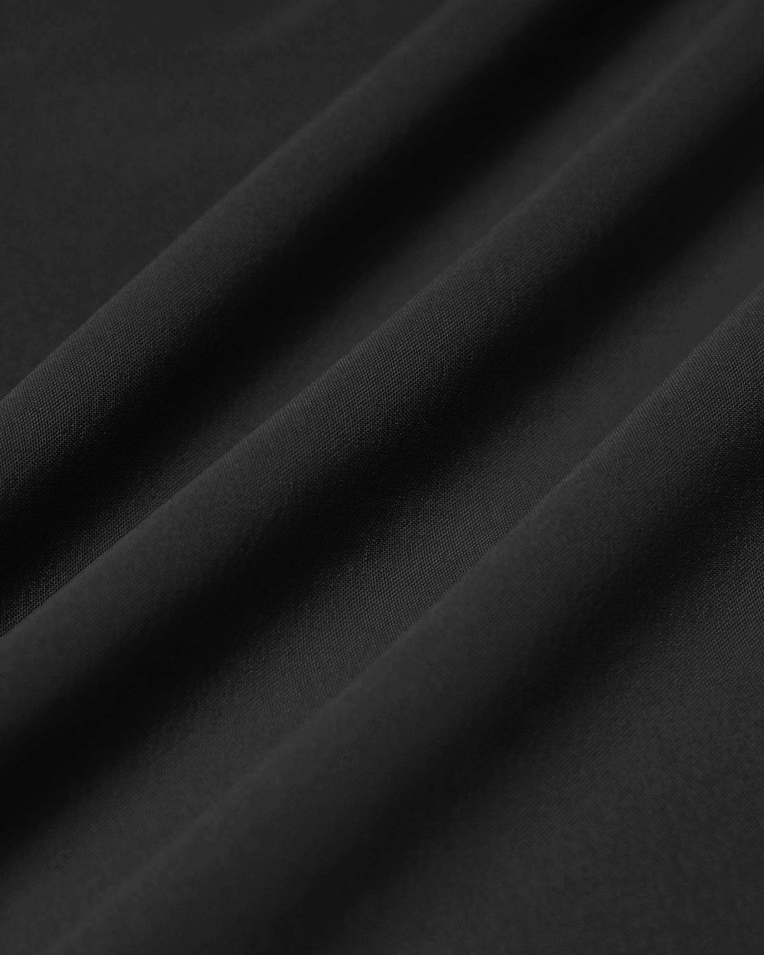 Black Square Neck Pocket Slip Midi Dress