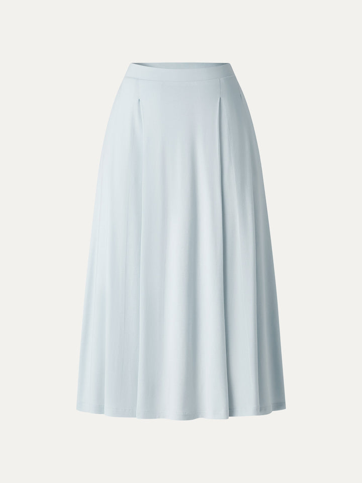 CoolTouch Circle Flare Midi Skirt with Pockets