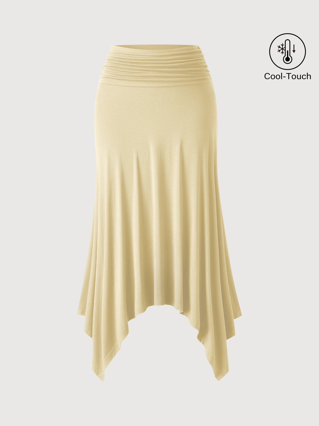 CoolTouch Handkerchief Hem Ankled Skirt