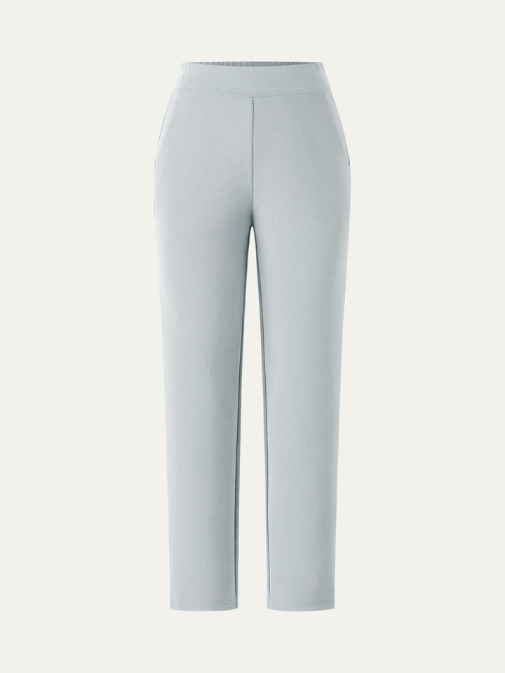 Mid Rise Pull-on Tapered Pant with Pockets