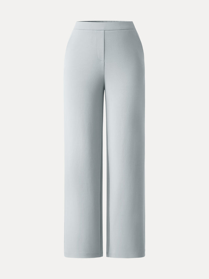 Sandwashed Modal Breathable Straight Leg Pull-on Travel Pant