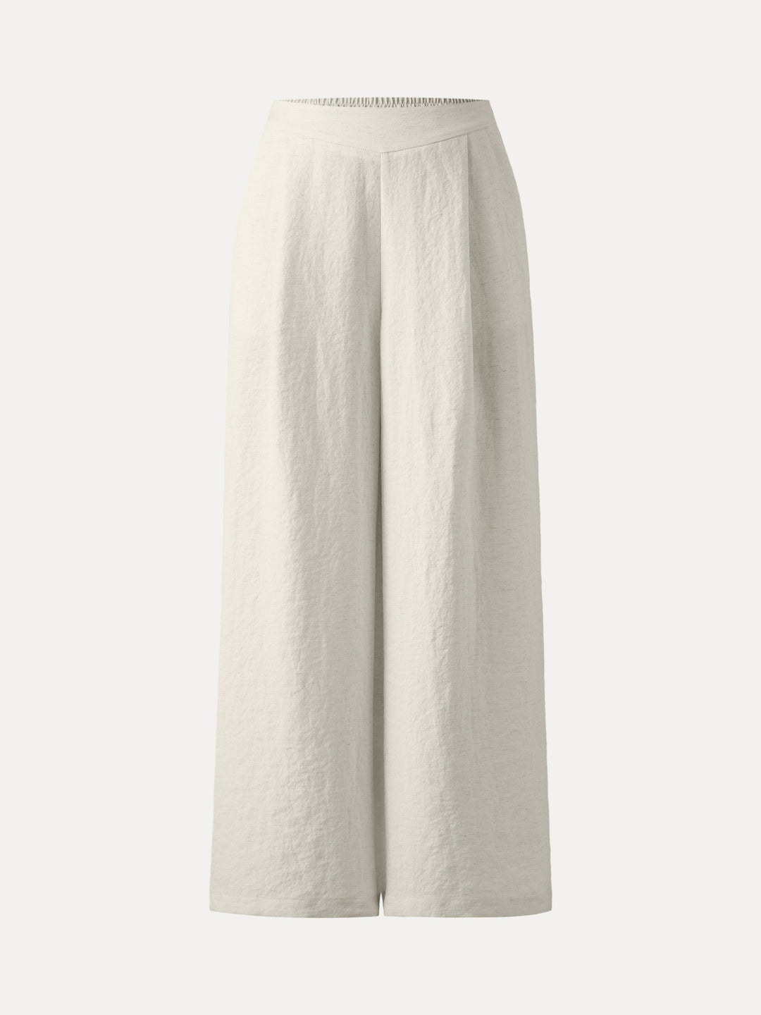 Breezy Linen-Like Mid Rise Wide Leg Pant with Pockets