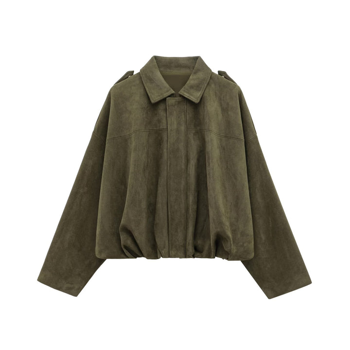 The Hudson™ | Faux Suede Pilot Jacket