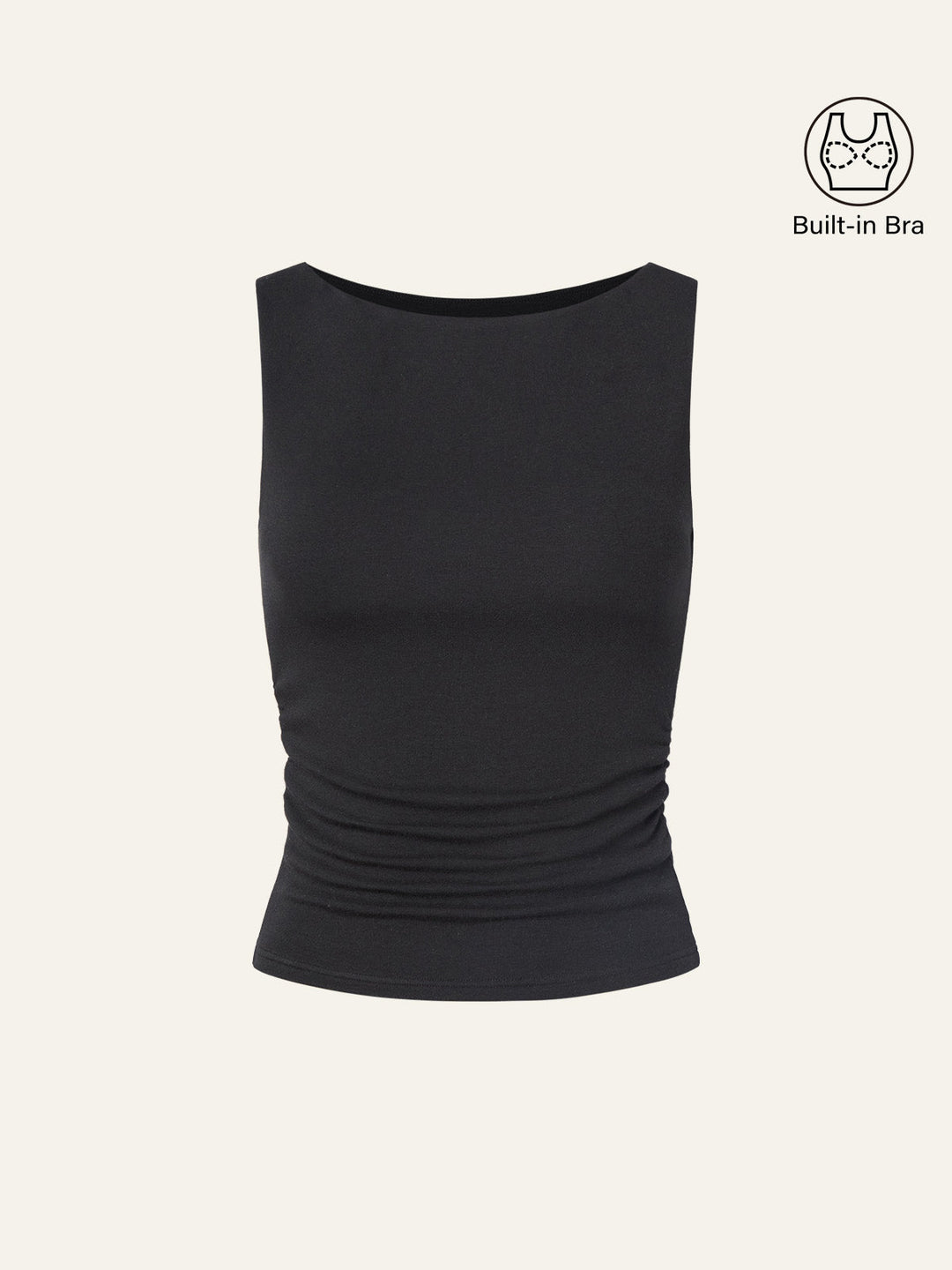 Boat Neck Bra Tank