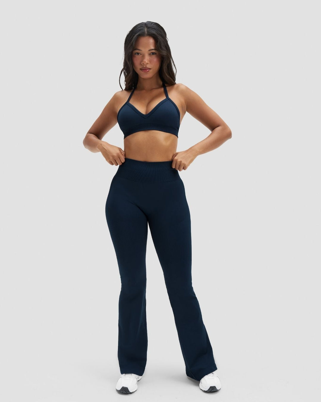 Elevate™ Sculpting High Waist Flare Leggings | Midnight Navy