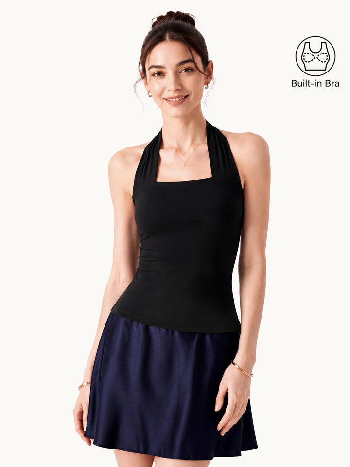 Halter Going-Out Bra Top