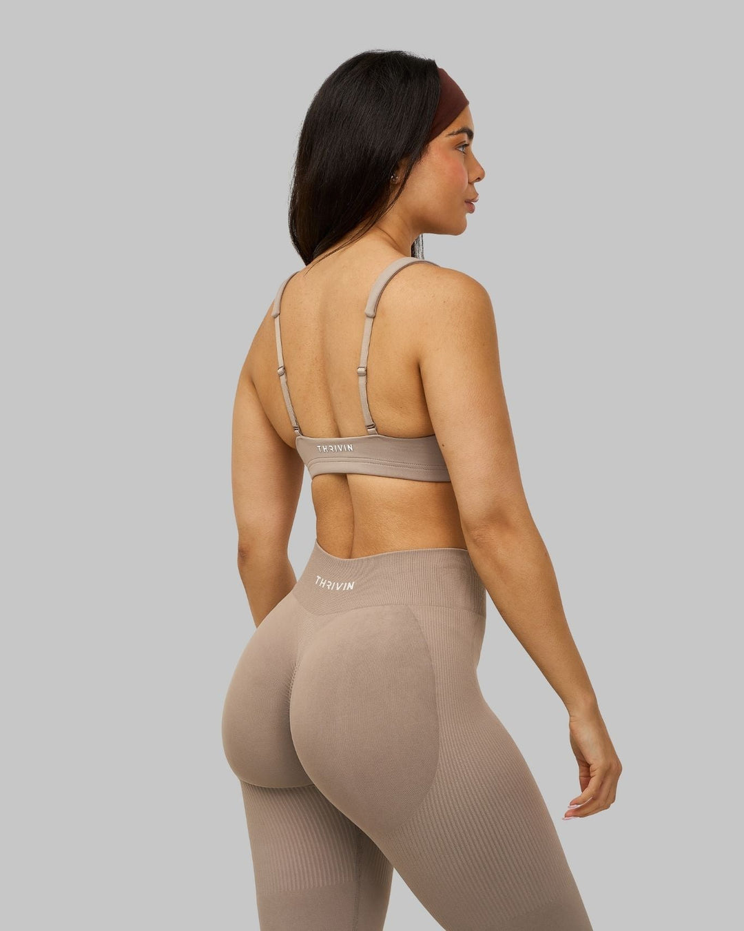 Elevate™ Sculpting Medium Impact Multiway Bra | Latte