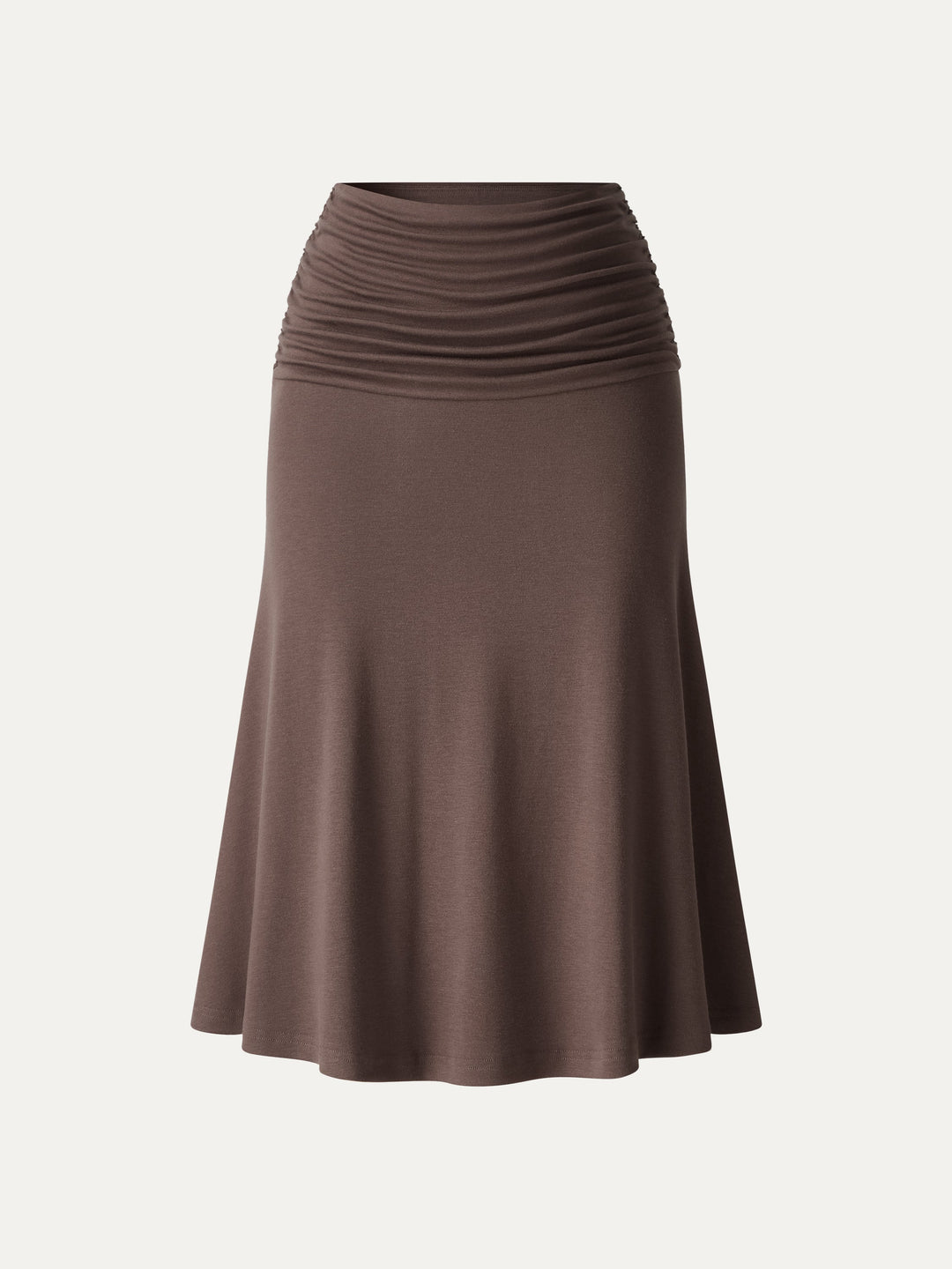 CoolTouch Ruched Midi Mermaid Skirt