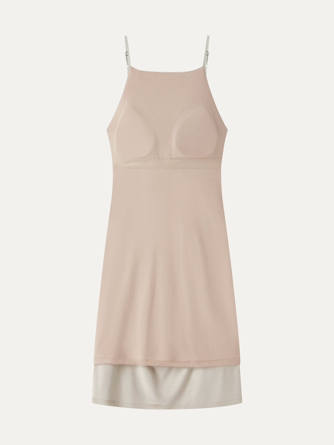 CoolTouch A-Line Rcuhed Mini Bra Dress