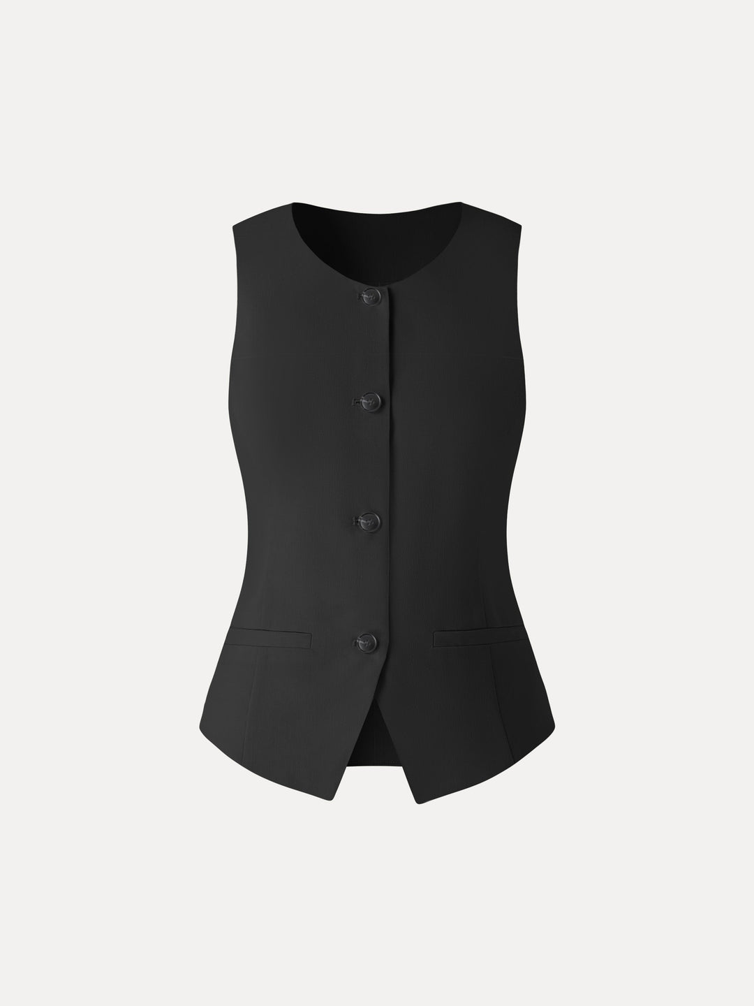 Linen Summer Waistcoat with Pockets