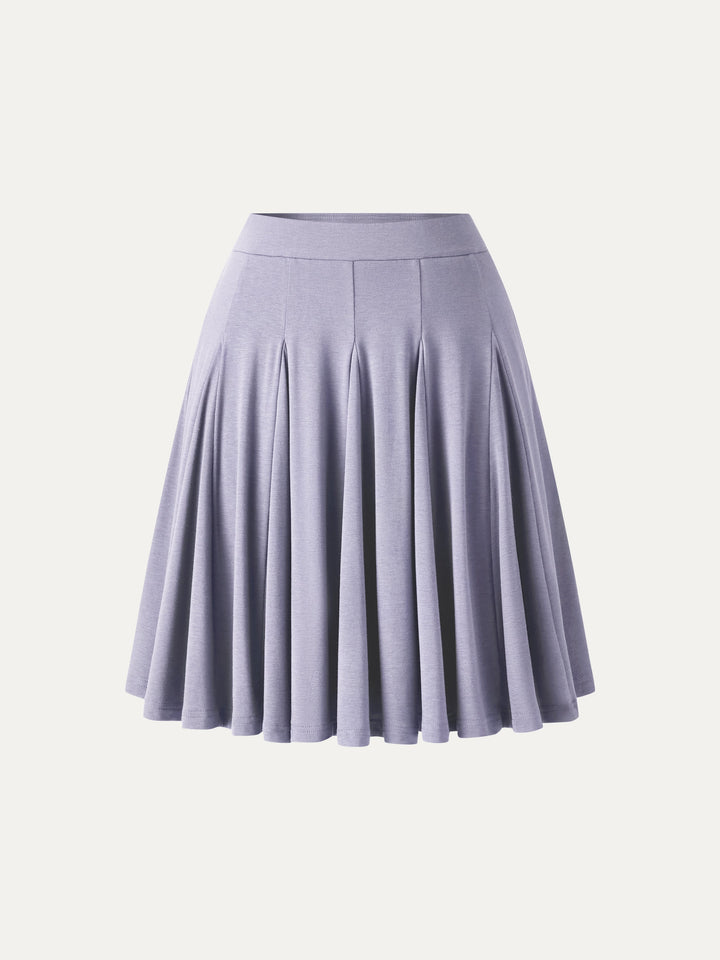 CoolTouch Godet Hem Knee-Length Flare Skirt