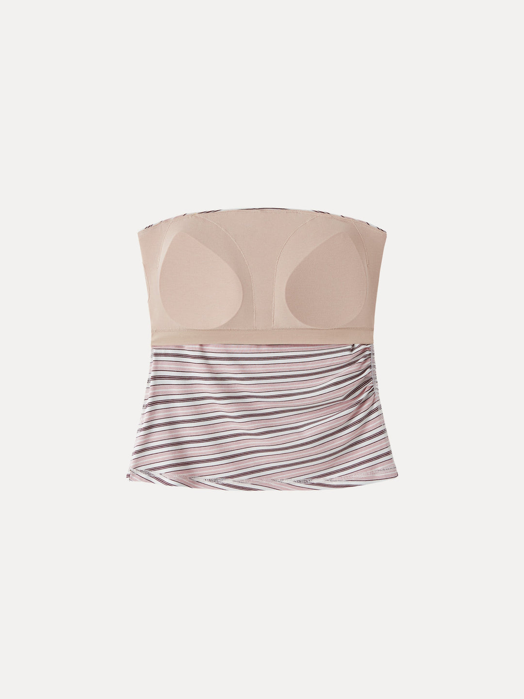 Striped Bra Tube Top