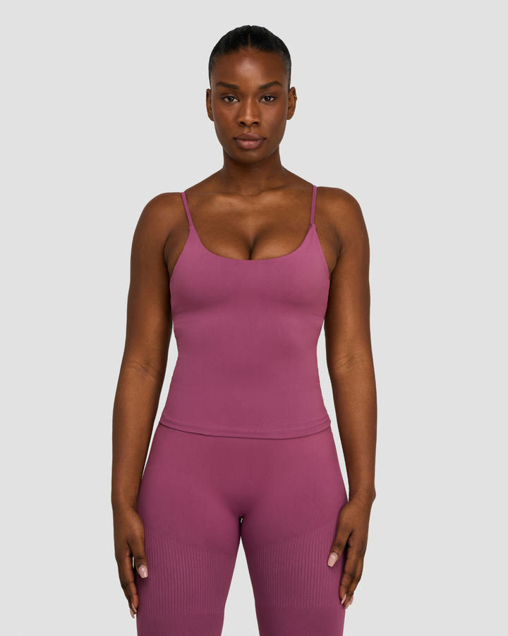 Elevate™ Sculpting Seamless Scoop Neck Cami | Orchid Mauve