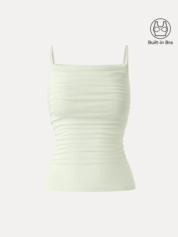 Adjustable Spaghetti Straps New Airy Bra Tank