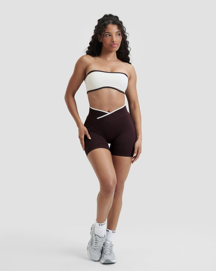 Elevate™ Outline Bandeau Bra | Cream