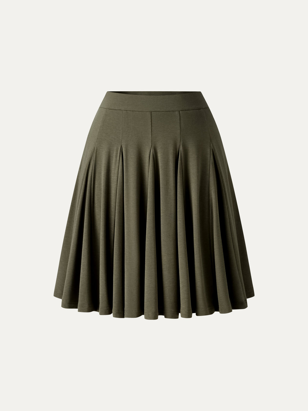 CoolTouch Godet Hem Knee-Length Flare Skirt