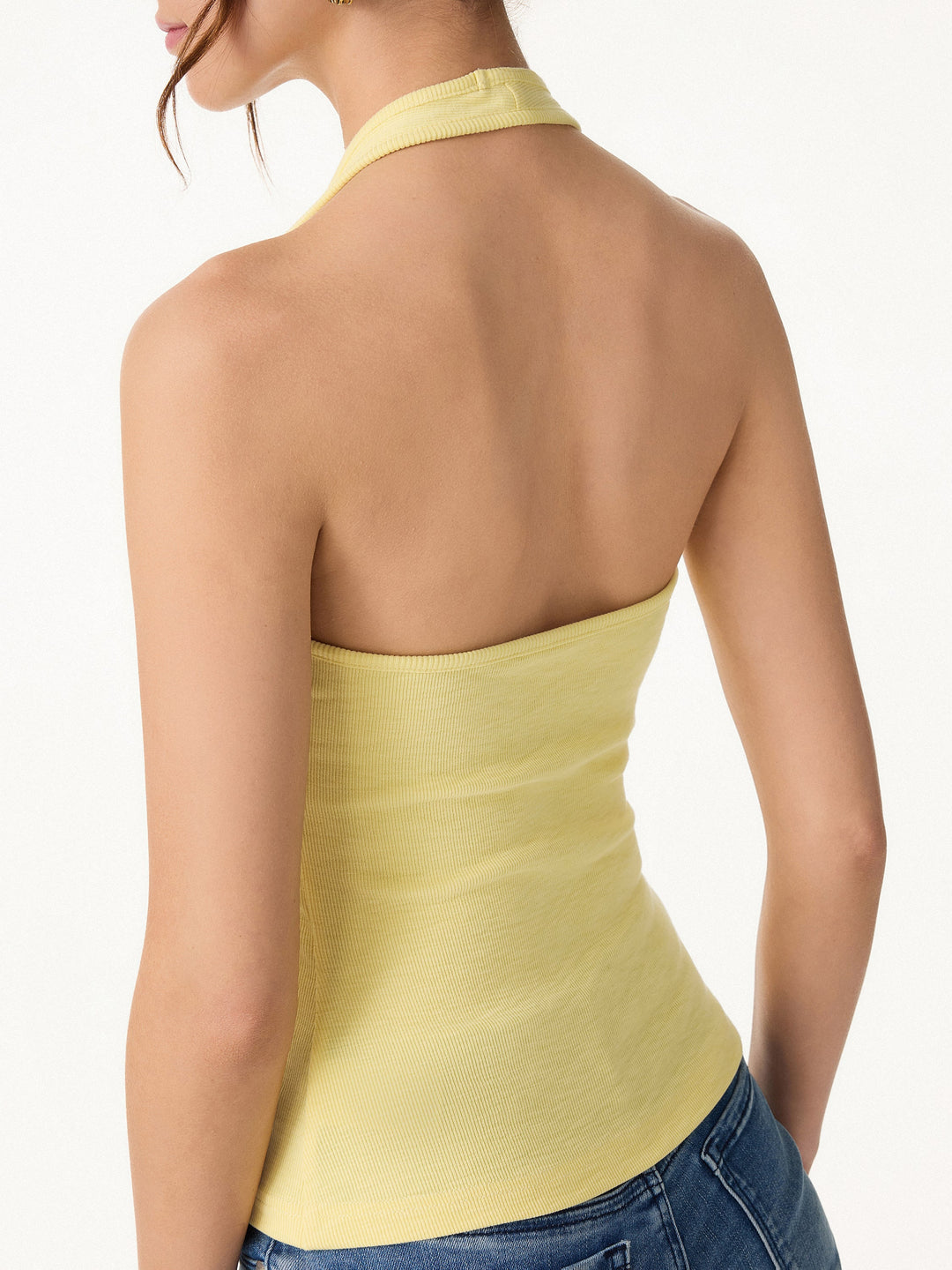 Square Halter Neck Bra Tank