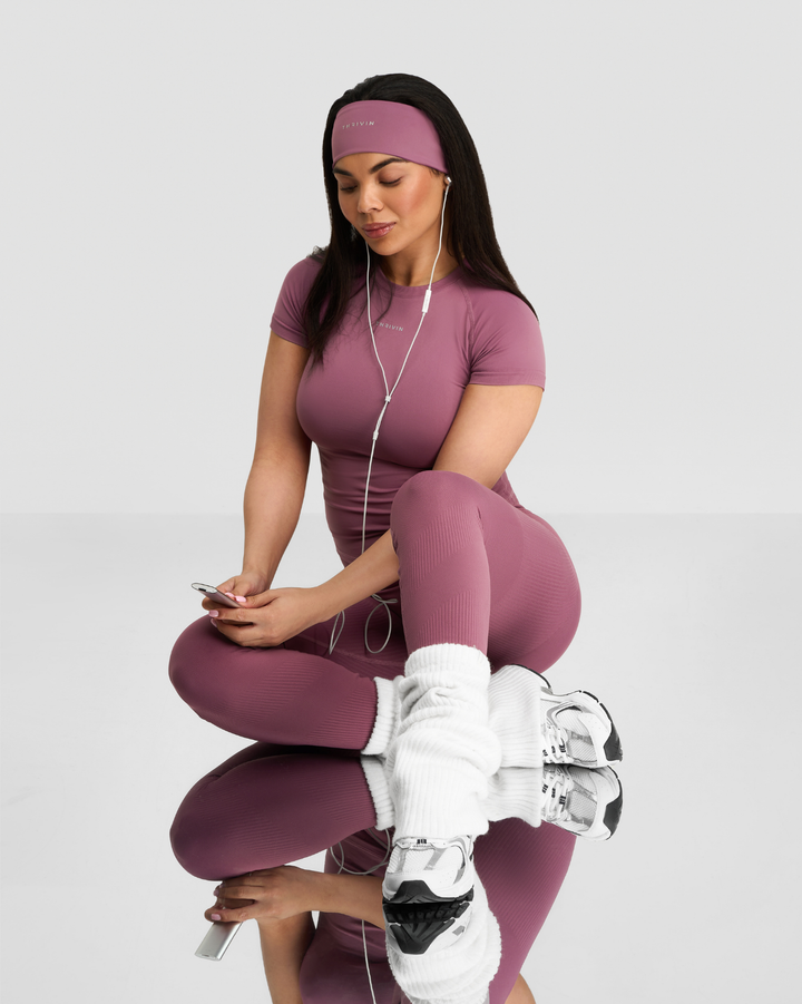 Elevate™ Compression T-Shirt | Orchid Mauve