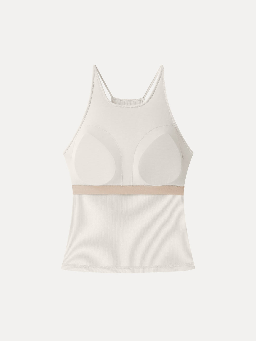 CoolTouch Ribbed Racer Back Bra Tank