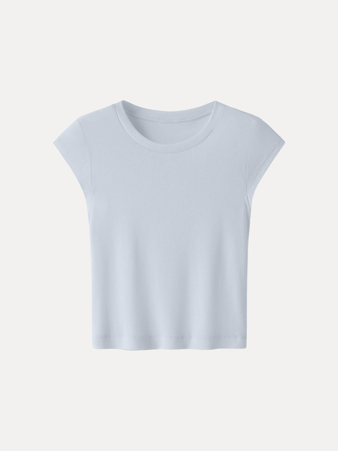 Cotton-Linen Blend Cooling Essential Summer Tee