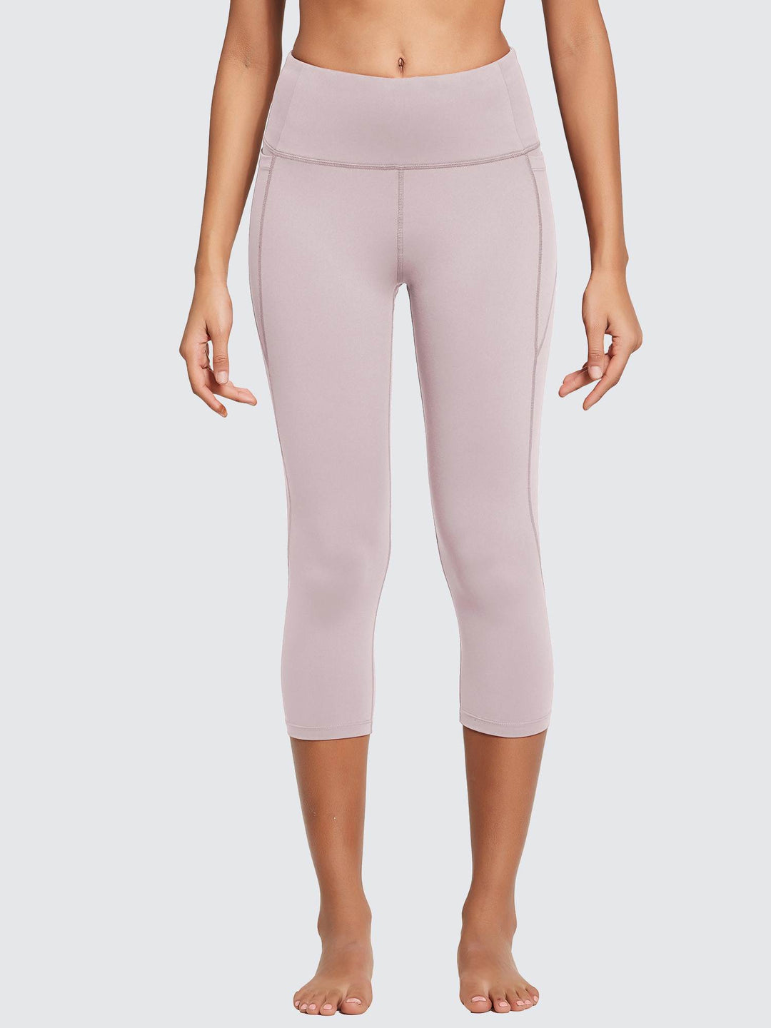 Women's Plus Size High-Waisted Capris