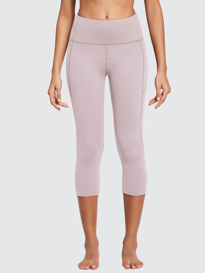 Women's Plus Size High-Waisted Capris