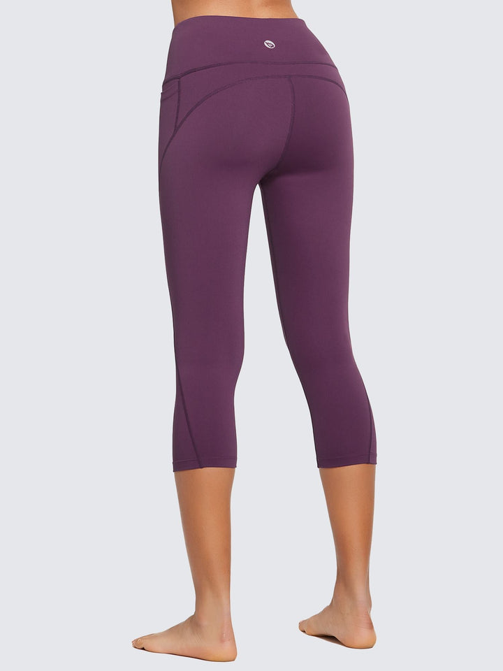 Women's Plus Size High-Waisted Capris