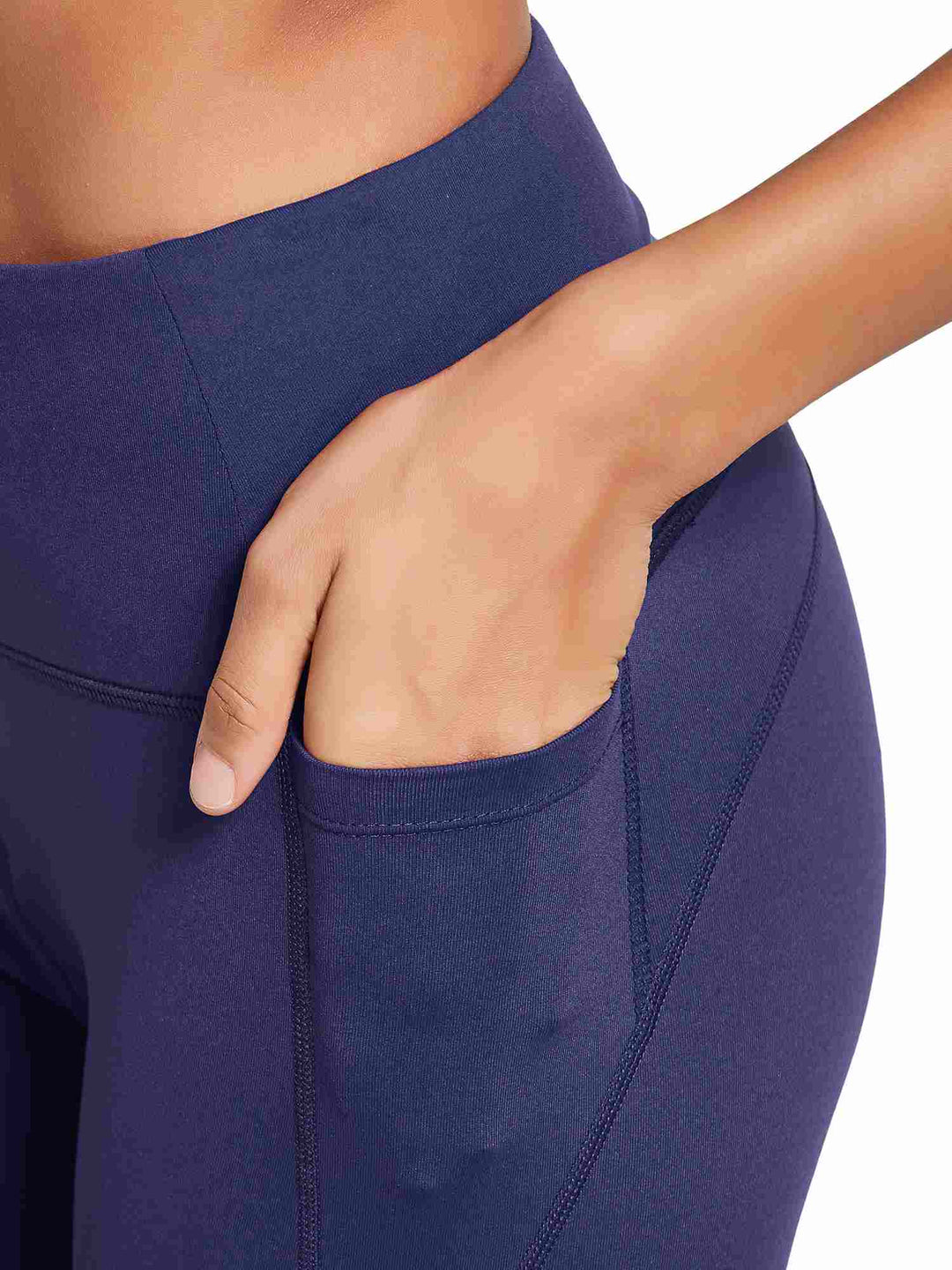 Women's Plus Size High-Waisted Capris