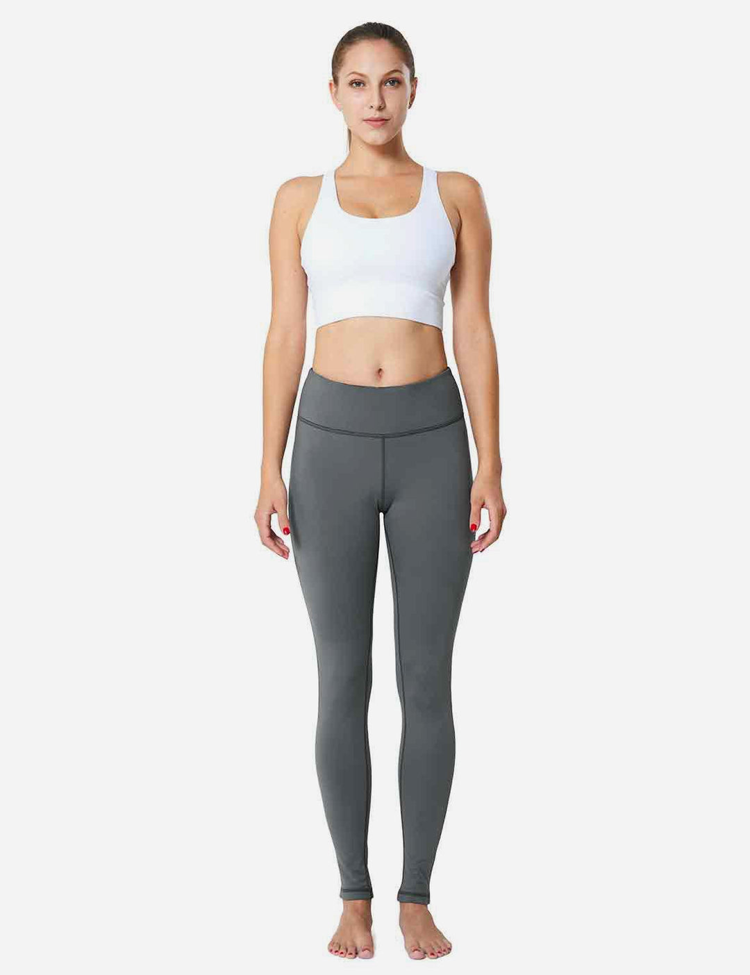 Laureate Brushed Fabric Yoga Thermal Leggings