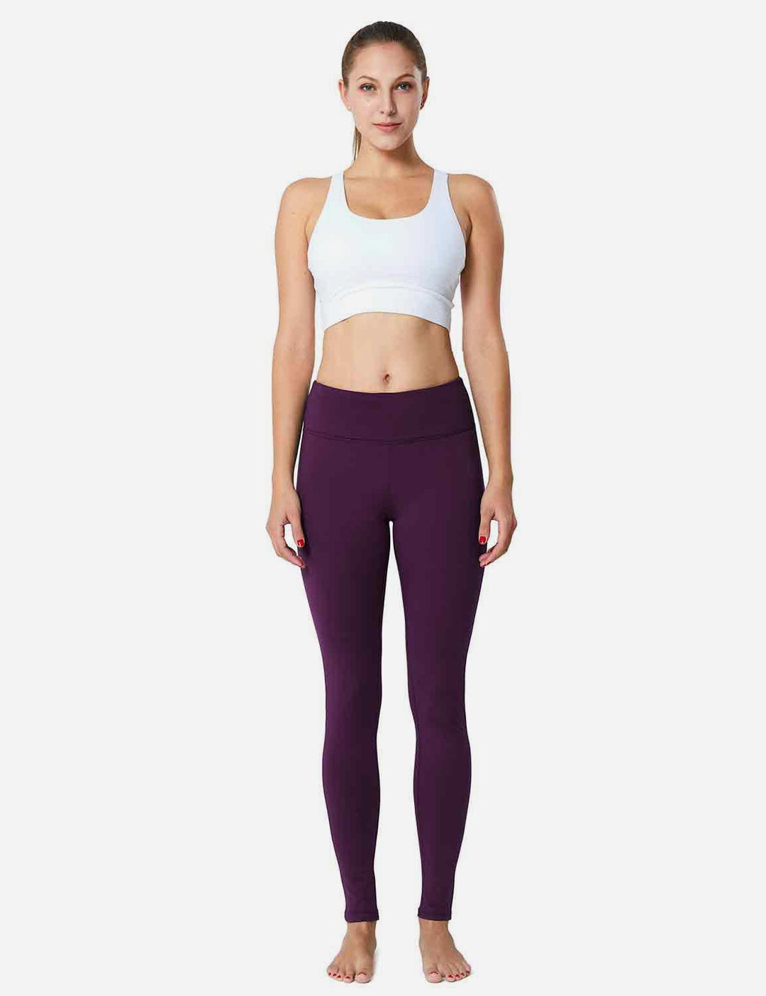 Laureate Brushed Fabric Yoga Thermal Leggings