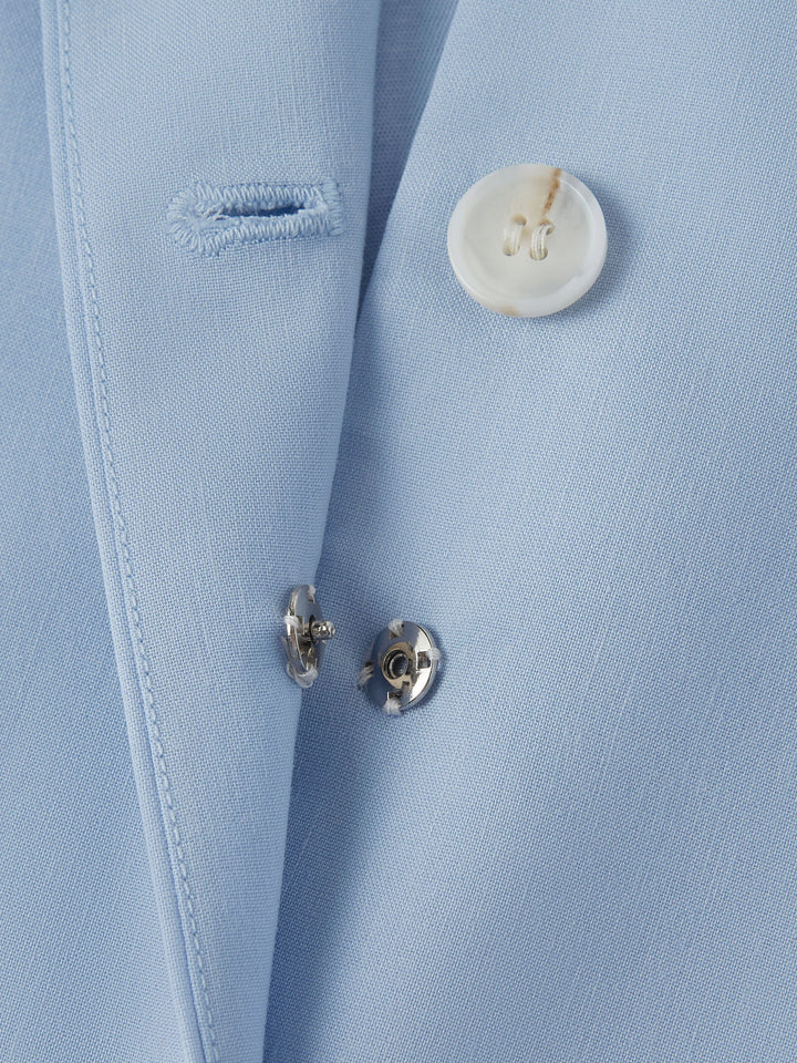 Linen Summer Waistcoat with Pockets