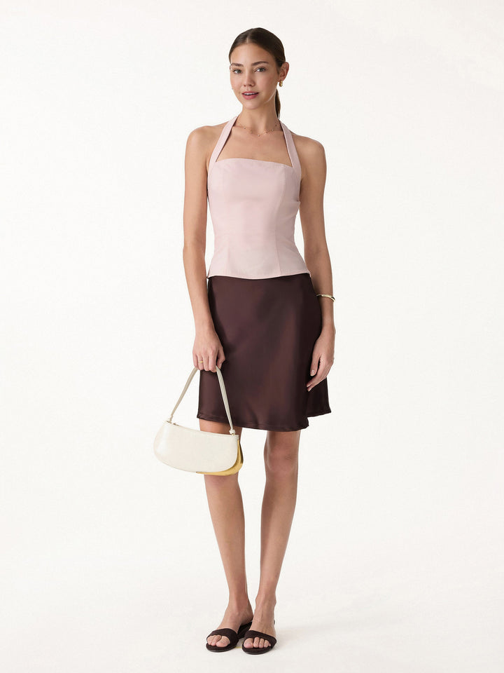 Halter Neck Smocked Top