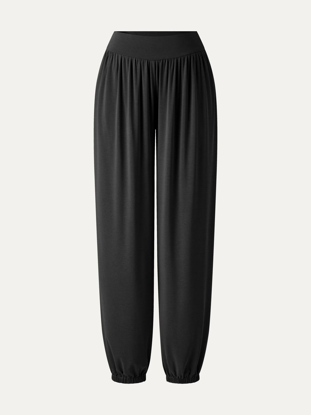Sandwashed Modal Ultra-Soft High Rise Balloon Pants with Pockets