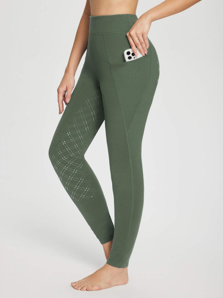Women's Full-Seat Fleece Silicone Breeches