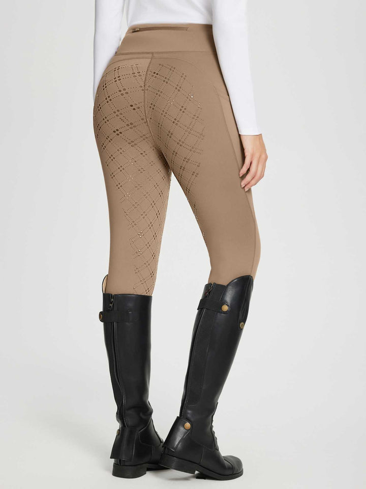 Women's Full-Seat Fleece Silicone Breeches