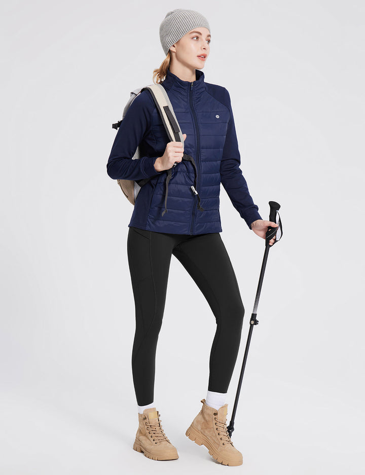 Fleece-Lined Multi-Pocket Hiking Leggings