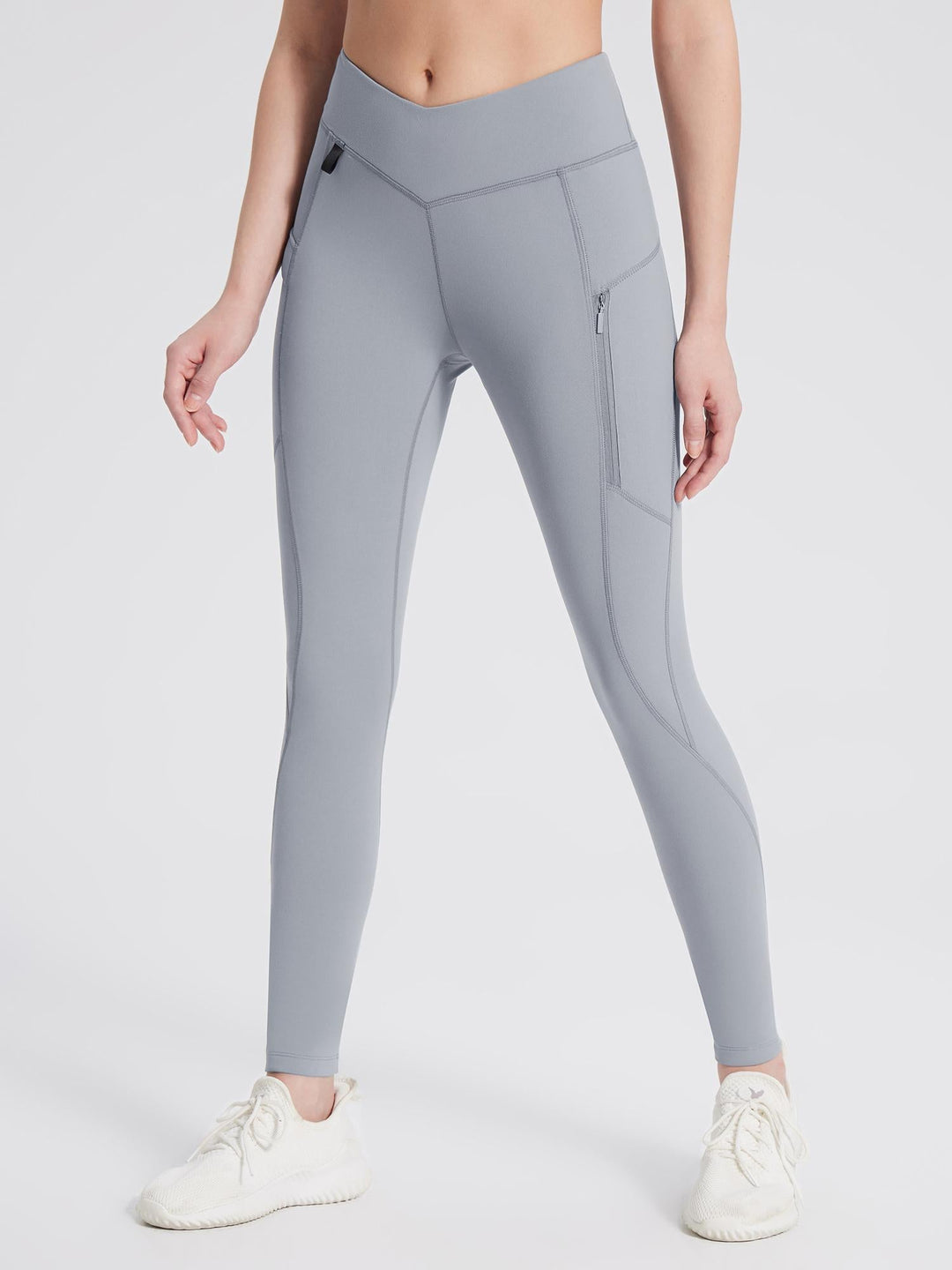 Fleece-Lined Multi-Pocket Hiking Leggings