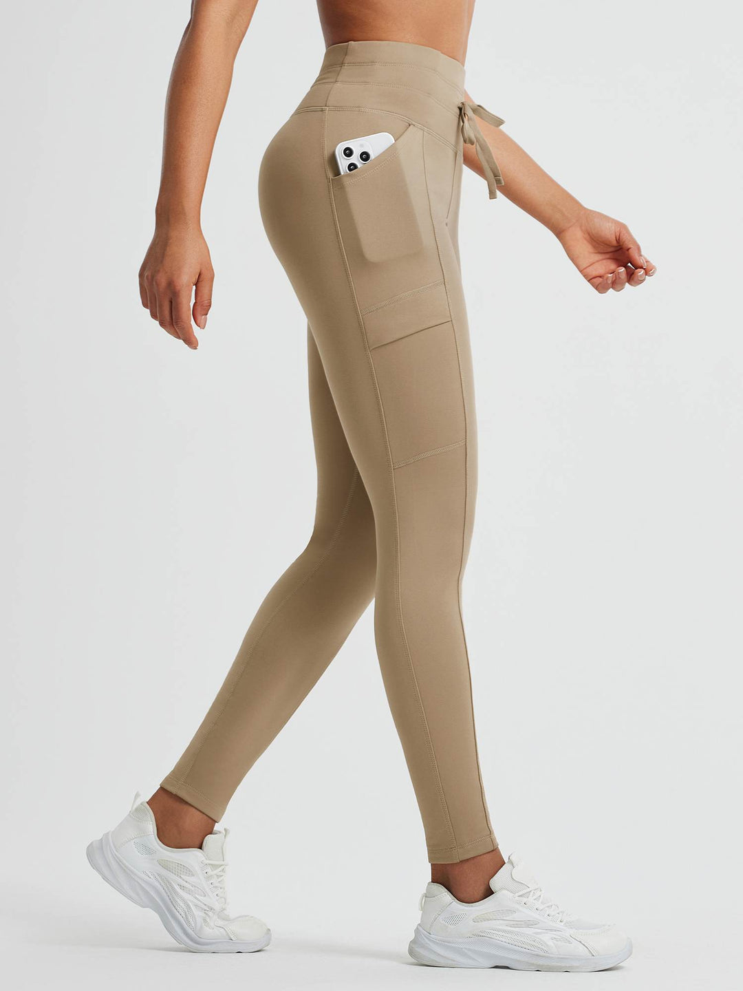 Running High-Waisted Fleece Leggings